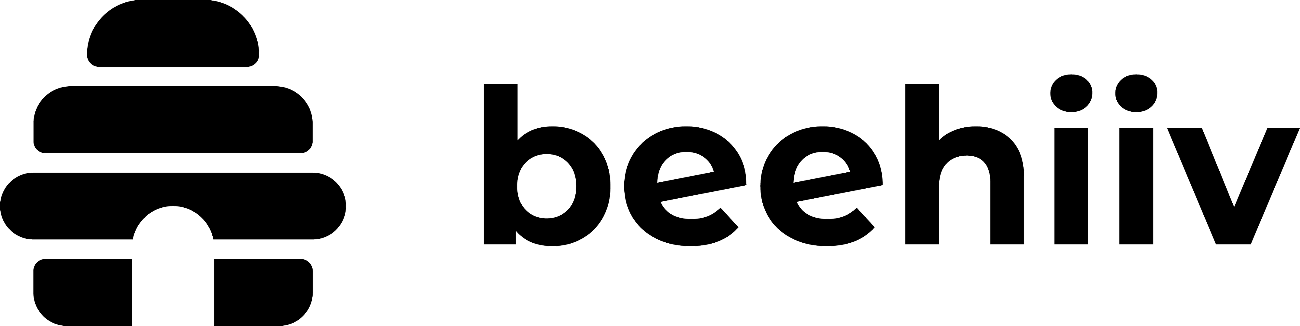 beehiiv Logo (Black Text Only)